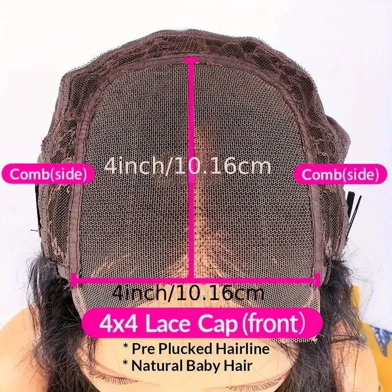Deep Wave Lace Front Human Hair Wig